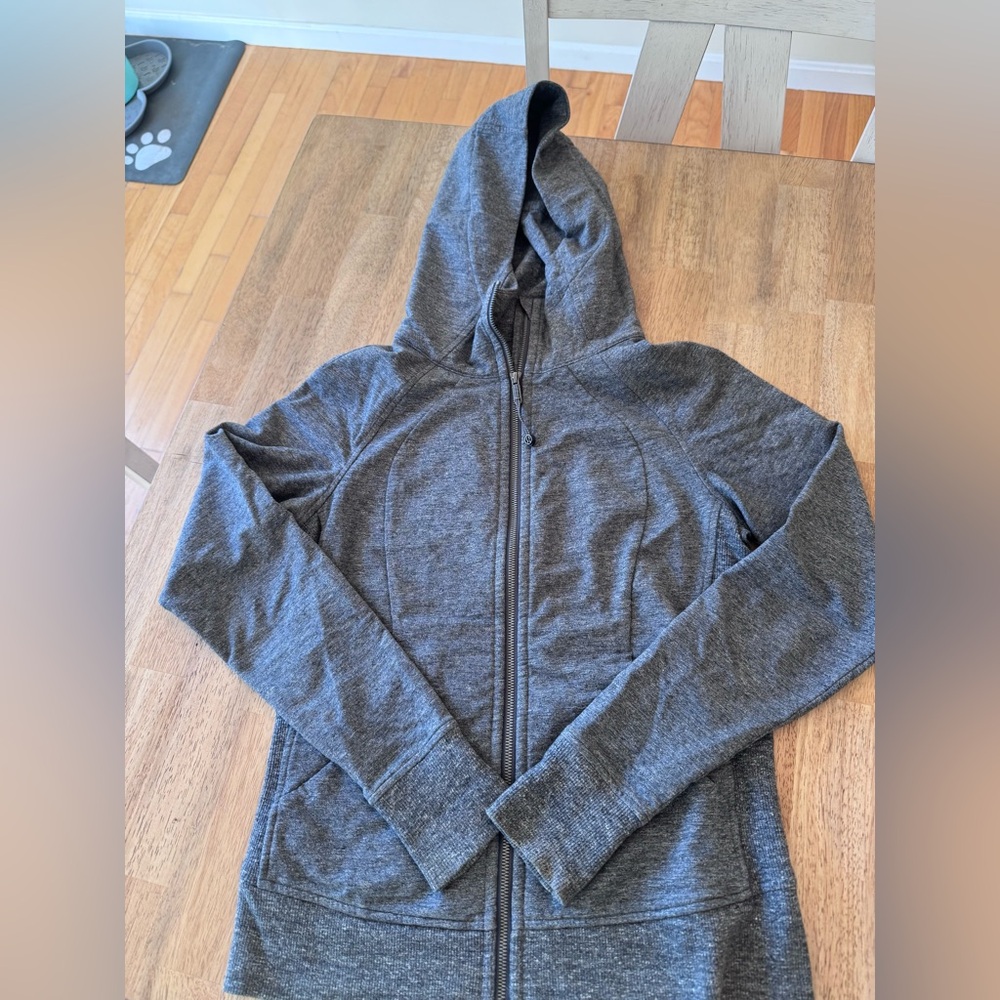 Lululemon Scuba Hoodie - Heathered gray, size 6